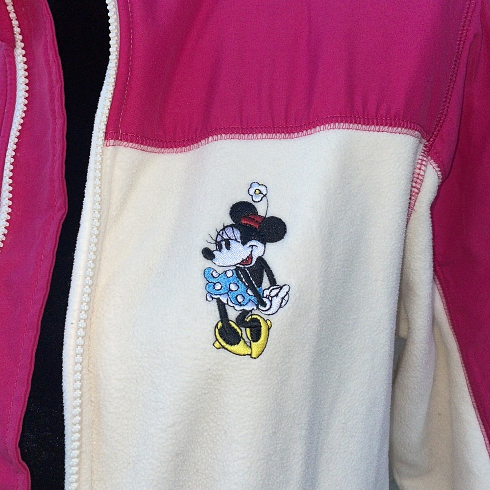 Disney Store Minnie Mouse Front Zip Sweater - Picture 3 of 7